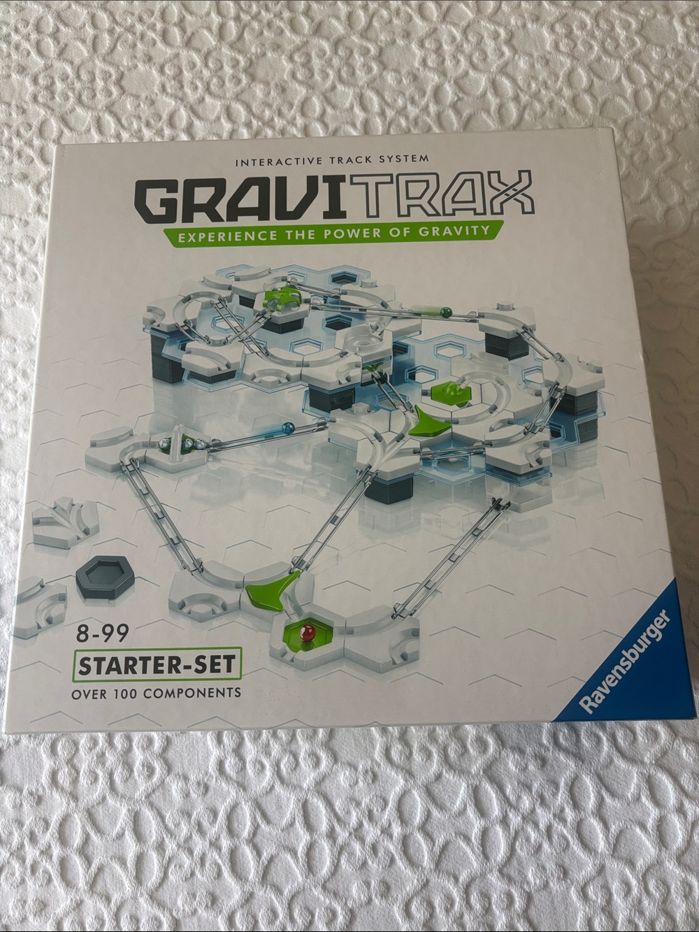 Ravensburger GraviTrax Starter Set in White & Lime Green Accents